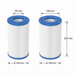 Spafilter kompatibelt Intex A