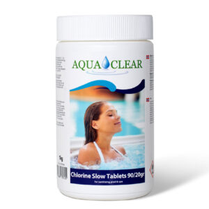 Klor tabletter spabad.Aqua Clear klor tabs, långsamt klor. Otroligt effektivt långsamt klor.