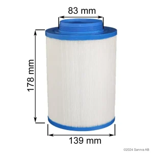 Spafilter SC745 ersätter L.A. Spas Bag Filter