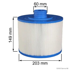 Spafilter Villeroy & Boch tvättbart