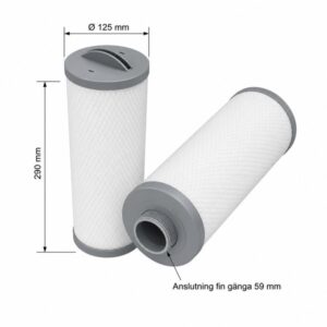 Viskan spafilter 290×125 mm för Viskan spabad från 2019