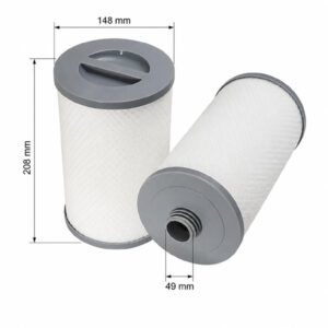 Spafilter 208x148 mm, grov gänga, passar många spabad